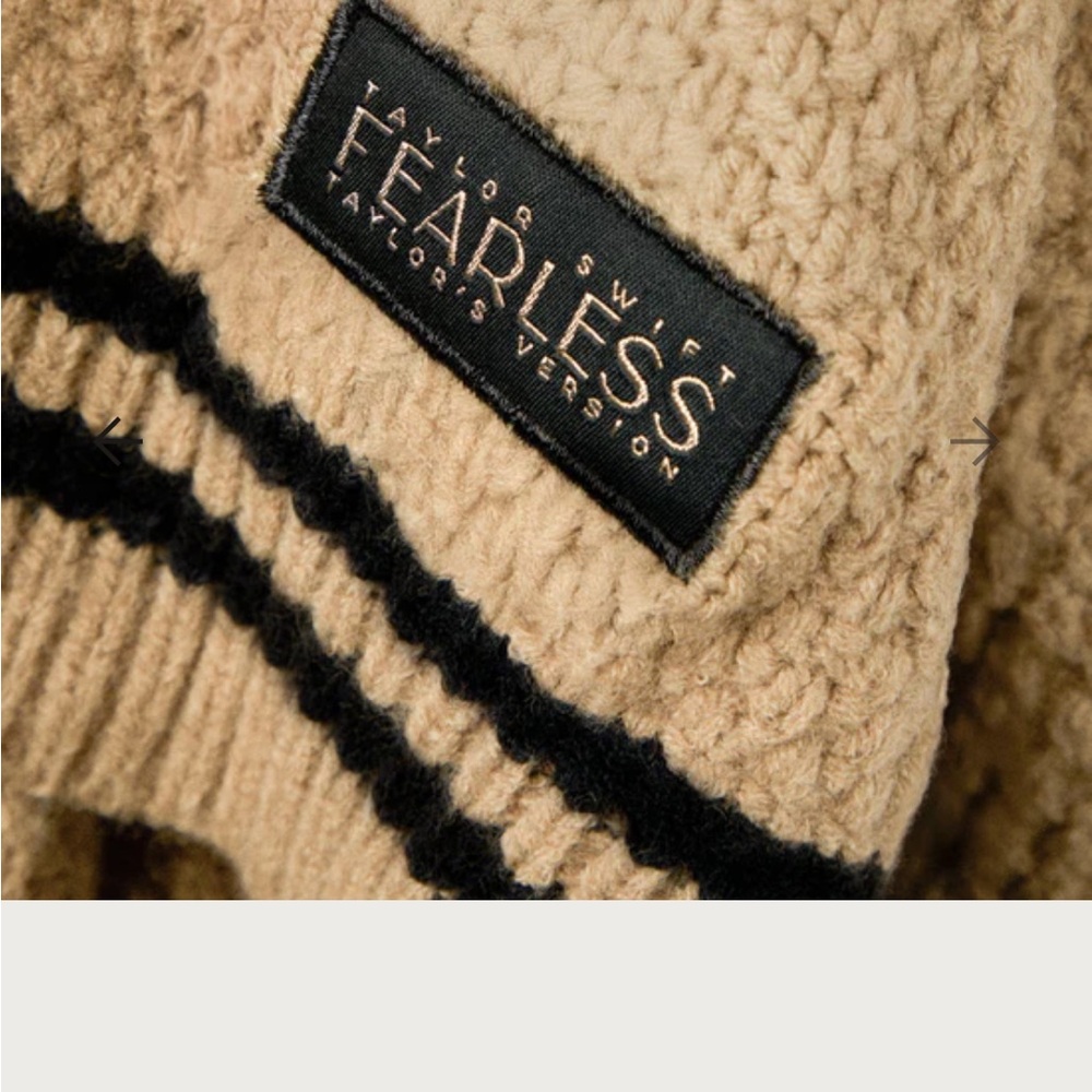 Taylor Swift Fearless Version Knit Cardigan